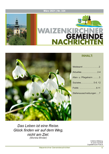 Waizenkirchner Gemeindenachrichten Nr. 324