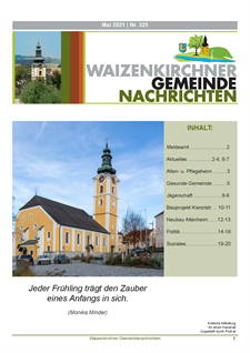 Waizenkirchner Gemeindenachrichten Nr. 325