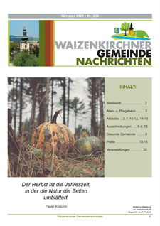 Waizenkirchner Gemeindenachrichten Nr. 328