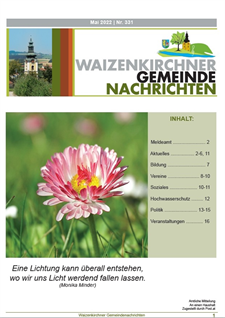 Waizenkirchner Gemeindenachrichten Nr. 331