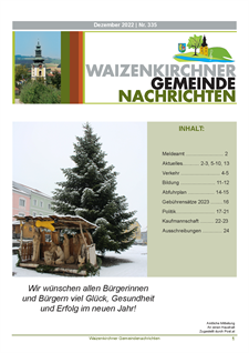 Waizenkirchner Gemeindenachrichten Nr. 335